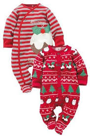 Buy Christmas Little Pudding Sleepsuit Two Pack 0 18mths From The Next Uk Online Shop Babe Clothes Little Boy Outfits Kids Outfits