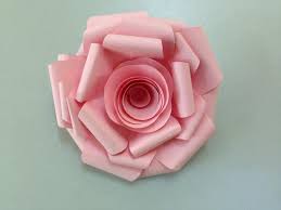 You can use these fabulous paper flowers for decoration purpose or for giving a handmade gift on any occasion. How To Make Rose Paper Flower Easy Origami Flowers For Beginners Making Diy Paper Crafts Youtube