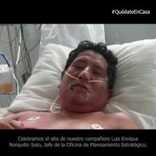 📌 #TuSaludPrimero , 👏 Nuestro compañero Luis Ronquillo Soto, jefe de la  Oficina de Planeamiento Estratégico del #HMA, permaneció hospitalizado 22  días en la UCI Adultos, luchando contra el #COVID19. ...