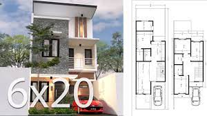 You can quickly add elements like stairs, windows, and even furniture, while smartdraw helps you align and. Sketchup Home Design 3d 6x20m House Plan Map