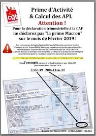 Le montant de la prime d'activité dépend des revenus et de la composition du foyer. Prime D Activite Et Calcul Des Apl Attention Ne Pas Declarer La Prime Macron Commun Commune Le Blog D El Diablo