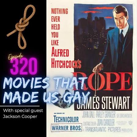 You're quite a good chicken strangler as I recall.” We watched “Rope”  directed by Alfred Hitchcock, with our dear friend @the.jacksoncooper , and  yes - it's the gay one. Hitchcock is obsessed