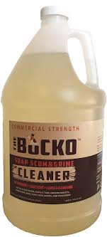 Commercial degreasers will cut through the scum in no time. The Bucko Soap Scum And Grime Cleaner Non Toxic Soap Scum Remover Gallon 128 Oz Grime Remover For Bathtubs Showers Glass Shower Doors Multi Purpose Cleaner Leaves A Beautiful Shine Walmart Com