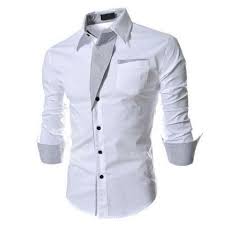 Grey and white designer shirt. White Mens Designer Shirt Rs 350 Piece Nilesh Tailor Fashion Id 18042264797