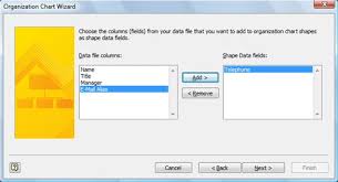 Importing Data To Create Organization Charts Creating