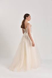night star ozel materyalli 3 boyutlu sade krem renkli gelinlik dantel geli nli k the dress gelinlik