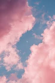 Fantastic starry sky wallpaper removable clouds wall mural for | etsy. The Best 20 Pastel Pink Sky Pastel Laptop Aesthetic Wallpapers