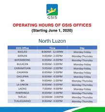 Gil puyat avenue, makati city 1200 metro manila. Temporary Schedule Of All Gsis Office Operations Nationwide Government Service Insurance System