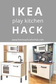 Once we assembled the kitchen, i got a really thick piece of poster board from the craft store and measured it on the back. Ikea Kitchen Play Hack Home Decor