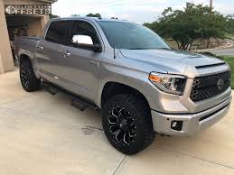 This one owner 2018 tundra with such low kilometers, it may as well be new is fitted with accessories such as side steps, bed liner and tundra logo 2018 tundra platinum crewmax, low kilometers. 2018 Toyota Tundra Fuel Assault Toytec Lifts Leveling Kit Custom Offsets Toyota Tundra Toyota Tundra Accessories Toyota Tundra Crewmax