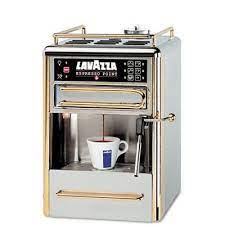 Lavazza partners with premium coffee machine. Lav80114 One Cup Espresso Beverage System Chrome Gold Stainless Steel By Lavazza Refurbished Lavazza Espresso Lavazza Best Espresso Machine