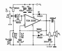 Tda2030 bridge amplifier circuit diagram with pcb, 35w rms circuit diagram of 35 watts bridge amplifier using tda2030. Car Audio Amplifier Circuit Idokeren Com