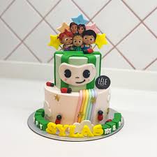 The coco melon theme cakes for your little one's special birthday! Cocomelon Cake Lele Bakery Kids Customised Cake