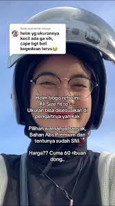 Helm Bogo Yang Ada Ukurannya