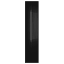 Ikea undredal pax tür schwarz & schwarz/glas. Fardal Tur Hochglanz Schwarz 50x229 Cm Ikea Deutschland