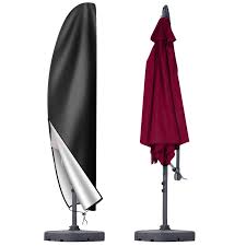 Maybe you would like to learn more about one of these? Okpow Parasol Cover Cantilever Upgraded 600d Oxford Fabric Waterproof Patio Umbrella Covers With Zip 280 81 45cm For 9ft To 11ft Garden Outdoor Umbrella Buy Online In Belize At Belize Desertcart Com Productid 129490704
