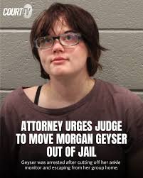 UPDATE: Attorney asks judge to move #MorganGeyser from jail to a mental  health facility after the 'Slender Man' stabber's arrest for escaping from  her group home. #CourtTV What do YOU think? MORE