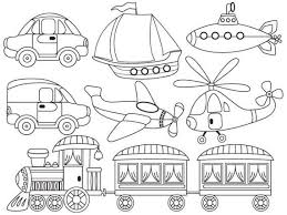 Transport Clipart Digital Vector Transport Boat Steam Etsy Clip Art Transportation Black And White