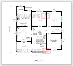 Tag archived of 5 bedroom house plans single story australia. Kerala Style 1110 Sq Ft Three Bedroom House Plan And Elevation With Two Options Small Plans Hub