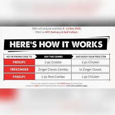 There are lots of buy one get one free items online that you can buy such as belts, sunglasses, and more. Kfc Malaysia Offers Buy 1 Free 1 Value Deals This 11 11 For 3 Days Only Penang Foodie