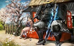 This hd wallpaper is about cherry blossom tree on cliff digital wallpaper, cherry blossom on cliff mountain, original wallpaper dimensions is 1920x1080px, file size is 278.43kb Anime Samurai Wallpapers Top Free Anime Samurai Backgrounds Wallpaperaccess