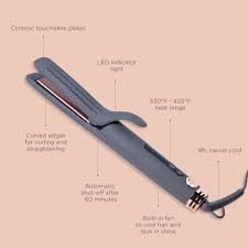 Hairitage Go With The Flow 2-in-1 Titanium Flat Iron Hair Straightener &  Curling Iron Styling Tool - Walmart.com