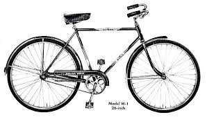 Front and rear mechanical disc brakes. The Schwinn World 1950 To 1988