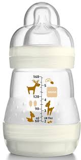 Mam Anti Colic Bottle For Babies Who Are Completely Happy With Relaxed Stomachs Particularly In The Fir Online Baby Stores Baby Bottles Cute Baby Boy Outfits