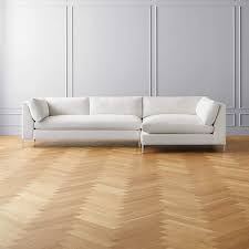 A larger living space calls for a larger sofa. Decker 2 Piece Sectional Sofa Reviews Cb2