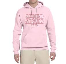 Download Wild Bobby Stranger Things Font Should I Stay Or Should I Go Mens Pop Culture Hooded Sweatshirt Graphic Hoodie Ligh Sweatshirts Graphic Hoodies Wild Bobby