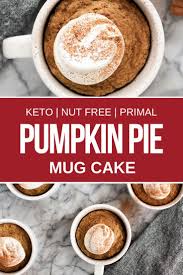 Keto Pumpkin Pie Mug Cake Recipe Keto Dessert Easy Keto Pumpkin Pie Keto Mug Cake