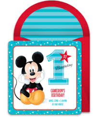 Boy's birthday invitation may also be as innovative and. First Birthday Invitations Baby Birthday Invitations Punchbowl