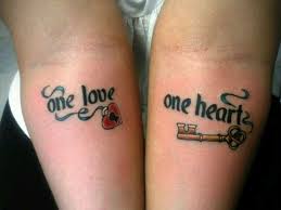 Pin By Nicky Stroud On Body Art Forever Matching Love Tattoos Girlfriend Tattoos Tattoos For Daughters