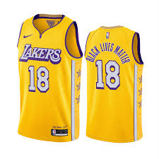 If so, you're in luck! Los Angeles Lakers Dion Waiters Black Lives Matter Gold 18 Jersey City Edition