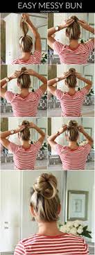 Easy Summer Hair Styles Messy Bun Voluminous Ponytail Honey We Re Home Voluminous Ponytail Hair Bun Tutorial Summer Hairstyles