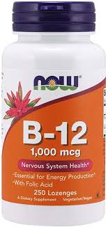 Because vitamin b12 is water soluble (meaning it dissolves in water and is excreted in your urine), vitamin b12 supplements are very safe even at doses several times the recommended dietary allowances. Amazon Com Now Supplements Vitamin B 12 1 000 Mcg With Folic Acid Nervous System Health 250 Chewable Lozenges Health Personal Care