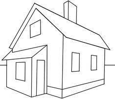 How To Draw A House With Easy 2 Point Perspective Techniques How To Draw Step By Step Drawing Tutorials Perspective Drawing Lessons Simple House Drawing Step By Step Drawing