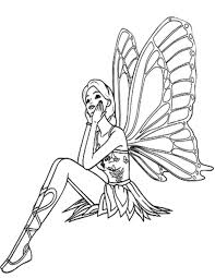 Select from 35970 printable coloring pages of cartoons, animals, nature, bible and many more. Free Printable Fairy Coloring Pages For Kids Fairy Coloring Pages Fairy Coloring Barbie Coloring Pages