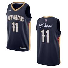 Jrue holiday's bio is filled with personal and professional info. Men S New Orleans Pelicans 11 Jrue Holiday Icon Swingman Jersey Navy Cfjersey Store