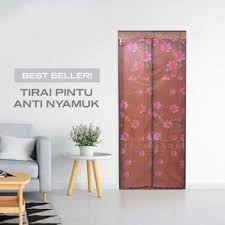 Tirai anti nyamuk terbaut ini sangatlah sederhana, tetapi mempunyai banyak manfaat. Jual Tirai Pintu Magnet Coklat Online Terbaru Juni 2021 Blibli