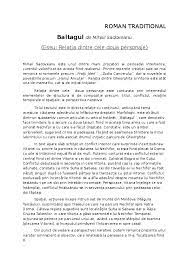 Rebreanu, relatia dintre 2 personaje by vladbodareu (vlad bodareu) with 88,919 reads.statutul iniţial al celor două personaje ale căror de. Doc Eseu Relatia Dintre Doua Personaje Baltagul Albert Mihai Academia Edu