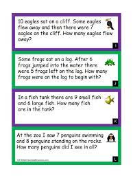 Designed on letter size paper and uploaded as a pdf. 1st Grade Number Math Word Problems 1st Grade Math Worksheets Math Words