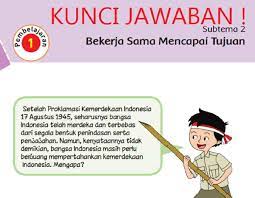 Kunci jawaban tema 1 kelas 6 halaman 141. Kunci Jawaban Tematik Tema 2 Kelas 6 Halaman 45 46 47 48 49 50 Pembelajaran 1 Subtema 2 Bekerja Sama Mencapai Tujuan