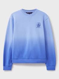 FREE PEOPLE Adrian Crew in Navy