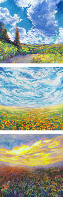 The art institute of chicago, october 23, 1984 to january 6, 1985 Paintings By Iris Scott In Order Top To Bottom 1 Edge Of Canyon Road 2 Big Sky Small Sunflowers 3 Cact Amazing Art Painting Art Painting Art Painting Oil