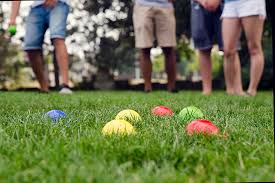 There are four balls per team and they are made of a different color or pattern to distinguish the balls of one team from those of the other team. Bocce Ball Rules How To Play Win Every Time Gamingweekender Com