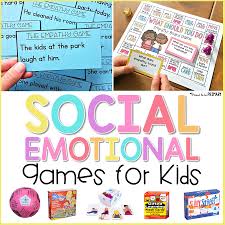 While playing the games players discuss solutions to socially challenging situations, encouraging group communication and participation. 16 Social Emotional Learning Games For Kids Proud To Be Primary