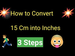 There are 2.54 centimeters in an inch. 15 Cm To Inches 15 Cm Into Inches Convert 15 Cm To Inches Youtube