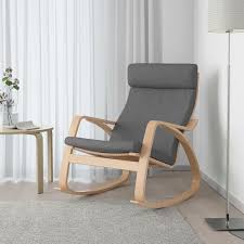 Poang Rocking Chair Lysed Grey Shop Online Or In Store Ikea In 2020 Poang Rocking Chair Rocking Chair Ikea Rocking Chair