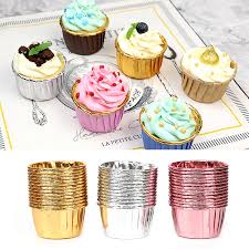 Check spelling or type a new query. 50pcs Cupcake Paper Cup Oilproof Cupcake Liner Baking Cup Tray Case Wedding Party Caissetes Golden Muffin Wrapper Paper Buy Bake Tools Baking Cupcake Bake Molds Product On Alibaba Com